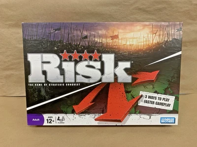Risk - Board Game - The Game Of Strategic Conquest- Hasbro 2008 - COMPLETE - Image 1 of 4