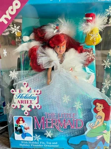 Bambola Vintage 1991 Disney La Sirenetta Ariel 9,5" Edizione Speciale Vacanze TYCO - Foto 1 di 11