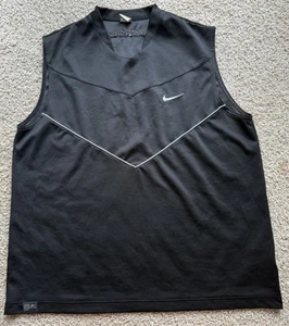 Men’s Nike Force Vintage Black Tank top Size XXL - Picture 1 of 5
