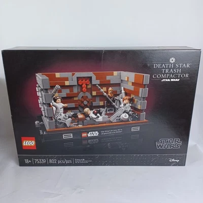 Lego Star Wars 75339 Death Star Trash Compactor Diorama Set with 6 Figures NEW - Image 1 of 4