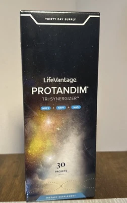 LifeVantage Protandim Nrf2 Sinergizador + NRF1 + NAD Suplemento Dietético 30 PAQUETES Foto 1 de 4