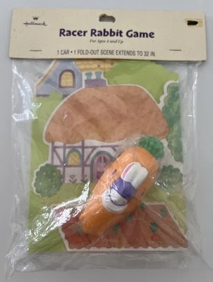 Hallmark Racer Rabbit Game - RARE VINTAGE NEW, SEALED - Image 1 of 4