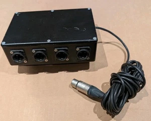 1F To 8M XLR Splitter Floor Box For  Studio Live Room - Picture 1 of 7