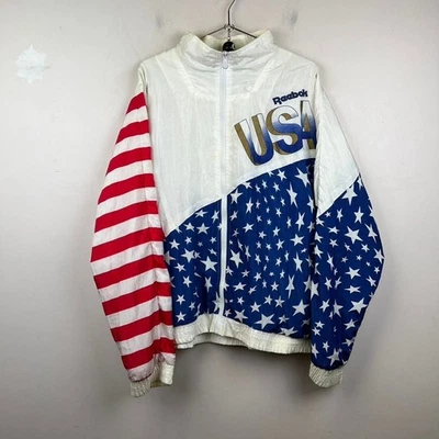 Chaqueta Reebok Vintage EE. UU. 1992 Olympia Barcelona Jordan Dream Team talla grande  Foto 1 de 4