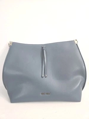 Bolso Hobo Nine West Baylor - Exterior Gris Azul - Interior Beige - Cierre Magnético Foto 1 de 4