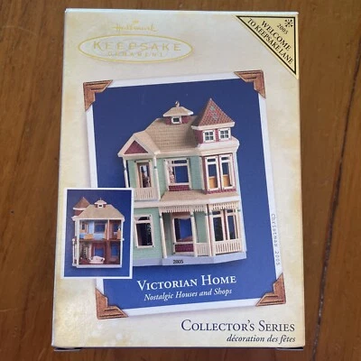 Hallmark Ornament 2005 Nostalgic Houses and Shops - Victorian Home Repaint