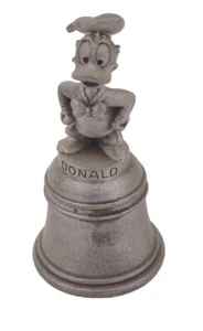 Vintage Walt Disney Donald Duck Schmid Zinnglocke 2 1/2 Zoll - Bild 1 von 4