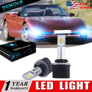 FOR Chevy Corvette C5 1997-2003 2004 880 899 LED Fog Driving Light 8000K Bulbs - Picture 1 of 11