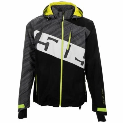 509 CHAQUETA EVOLVE Moto de Nieve Sin Aislamiento CÁSCARA - NEGRO/ALTA VISIBILIDAD -M - L - XL - Nuevo Foto 1 de 3