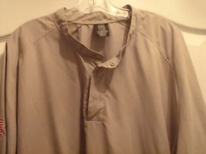 NIKE GOLF Men's Pullover ~ XXL, Beige, 1/4 Snap Closure, LS - Picture 1 of 2