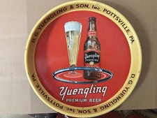 Vintage Yuengling Lager Premium Ale
00004000
Porter 13" Metal Beer Tray Red Label Bottle