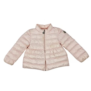 Moncler Joelle Baby Mädchen rosa Daunen gefütterte Jacke Alter 12-18 Monate - Bild 1 von 13