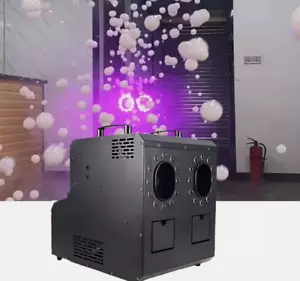 900w 2 Head RGBW 4in1 DJ Nightclub Wedding Fog Smoke Bubble Machine Haze Machine - Picture 1 of 8