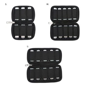 USB Flash Drive for Case Holder, Portable USB Memory Bag 6 / 10 Slots Blac - Afbeelding 1 van 11