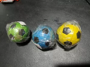 Rhode Island Novelty 2.5" Metallic Soccer Ball - Picture 1 of 4