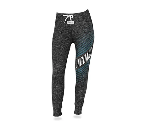 Zubaz Women's NFL Jacksonville Jaguars Jogger Pants Cover
