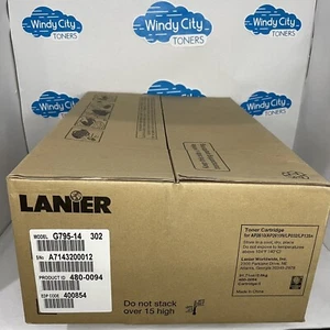 Genuine Lanier 400854 Black Toner Cartridge for LP032 LP135N AP2610 AP2610N New - Picture 1 of 2