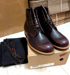 Red Wing Heritage Men's Beckman round toe boot Black Cherry 9419 - Picture 1 of 6