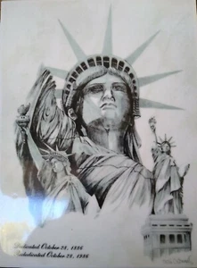 Statue of Liberty 100th Anniversary Limited Edition Tile by Color Tile - 1986 - Picture 1 of 2