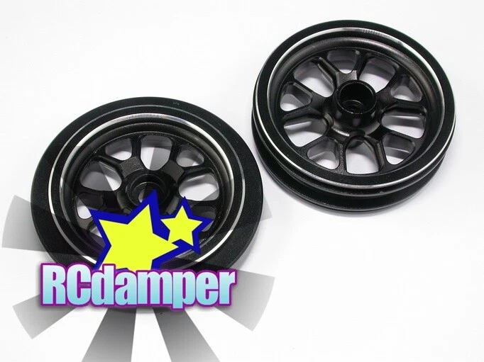 GPM ALUMINIO 3D 5 RADIOS 2 PIEZAS LLANTA RUEDA BK KYOSHO 1/8 MOTO NRS500 DELANTERA TRASERA Foto 1 de 1