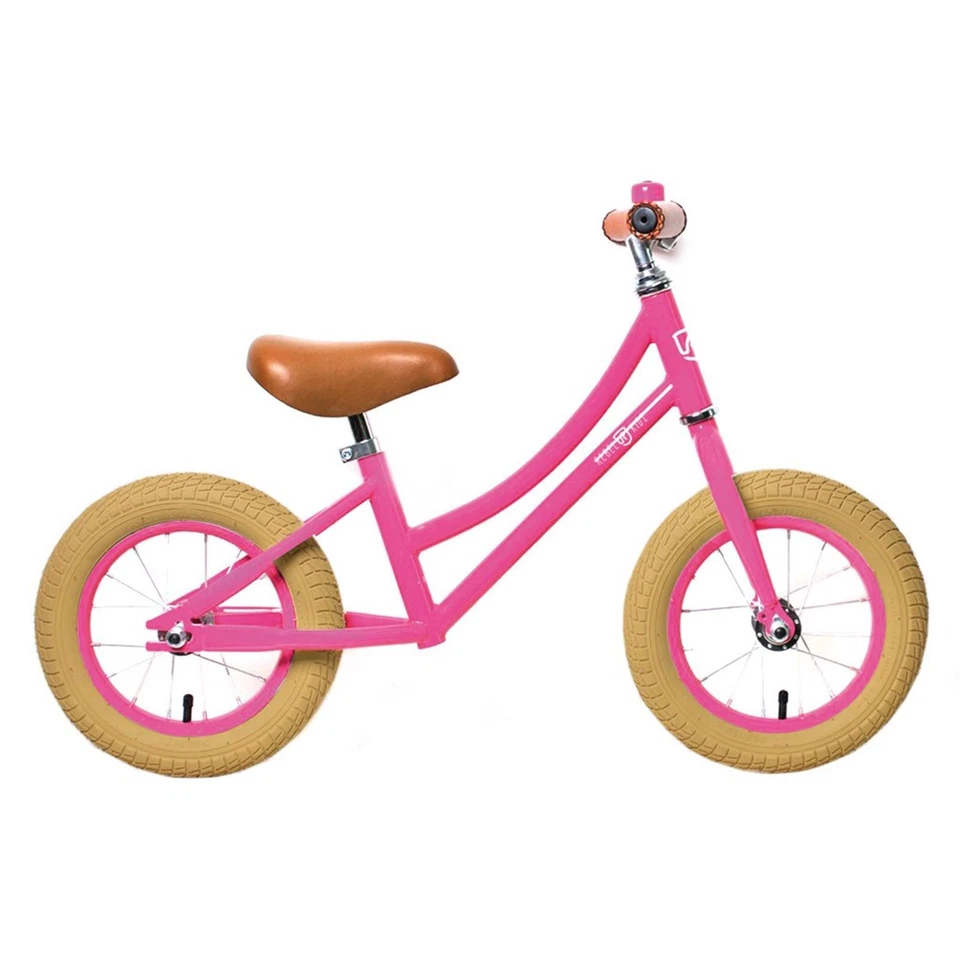 Rebel Kidz Lernlaufrad Air Classic Fahrrad Unisex pink 12,5" Stahl One Size