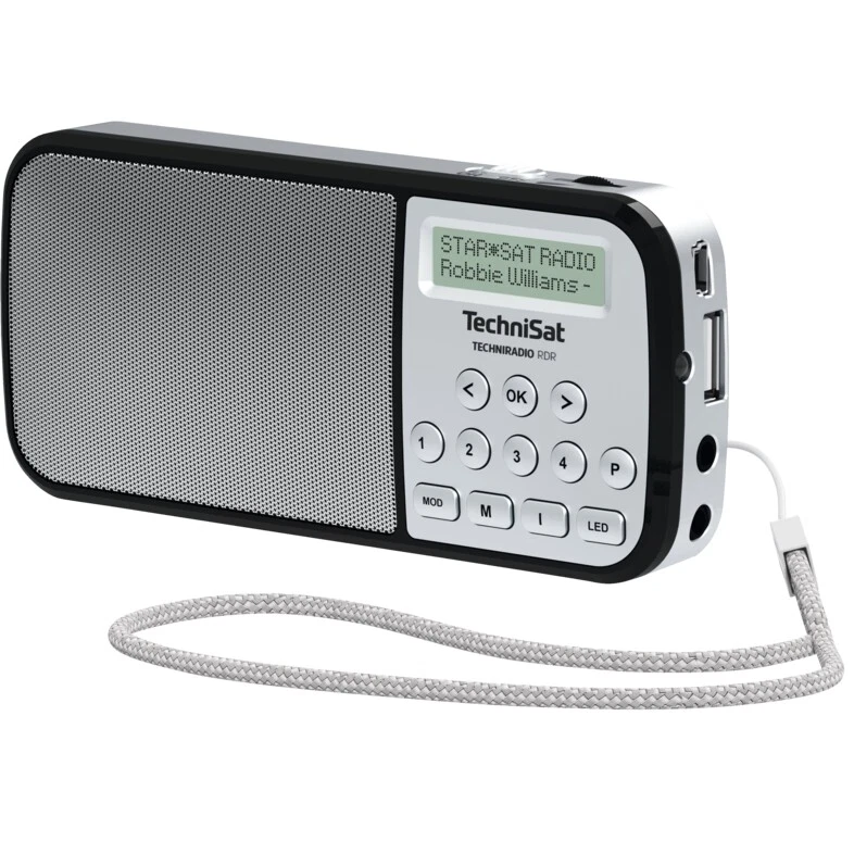 TechniSat TECHNIRADIO RDR Portable Radio - Silver