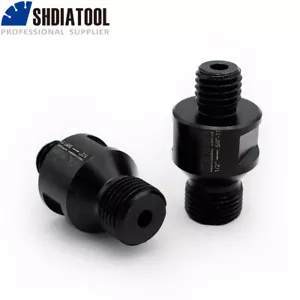 Convertidor de 2 piezas para hilo macho 5/8-11 a 1/2 pulgada hilo macho para broca de núcleo de taladro - Imagen 1 de 5