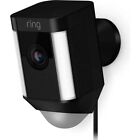 Ring Spotlight Cam Wired Indoor/Outdoor Security Camera - Black