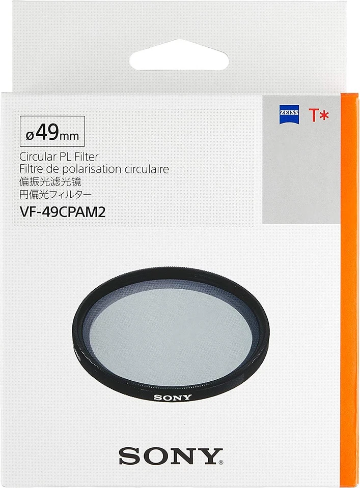 Sony Circular Polarization Filters 49-82mm Size selectable - Image 1 of 4