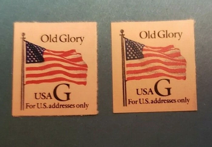 US MNH Postage Stamps Scott #2886 - #2887 "G" Series Flags 32c (1994 - 95) - Image 1 of 1