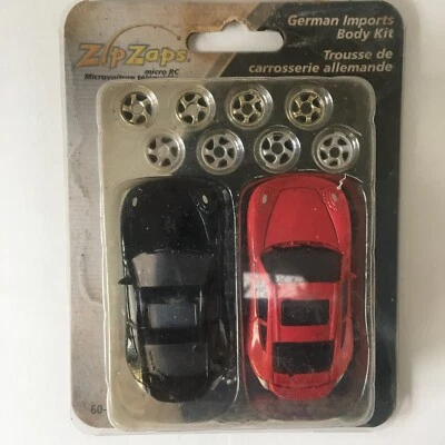 Kit de carrocería Micro RC rojo negro para Porsche 911 Turbo con cremallera Kit de carrocería de importación alemana Foto 1 de 4