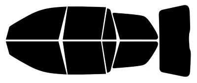 Tinta de janela para Volvo XC90 SUV 2003-2014 kit de filme de carro nano cerâmica pré-cortado - Imagem 1 de 4