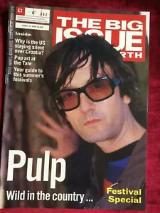 PULP Jarvis Cocker very rare UK magazine from 2002 cover + 2 page interview - Picture 1 of 1