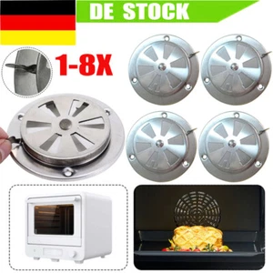 1-8X Edelstahl Ofen Luftregler Grill Raucher-Lüftungsschlitz Dämpfer Dauerhaft - Bild 1 von 23