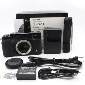 【Near MINT】Fujifilm X-Pro1 16.3MP Digital Mirrorless SLR Camera Black Body - Picture 1 of 9