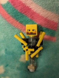 Blaze Cone Stand Lego Minecraft Minifigure Minifig Figure Mini Nintendo PS3 xbox - Picture 1 of 1