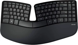 Microsoft Sculpt Ergonomic Desktop Keyboard Model 1559 w/ Receiver *READ* - Picture 1 of 1