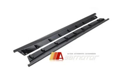 Carbon Fiber AR Style Side Skirt Extensions fits 2009-16 Nissan GT-R R35 CBA DBA — 第 1/3 张图片