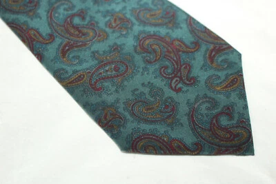 Gravata de seda RENATO BALESTRA feita na Itália F71889 - Imagem 1 de 4