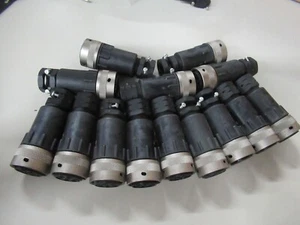 Burndy Black Connectors - Picture 1 of 2