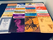 New ListingHuge piano Jazz lot Dills Pickles Royal Blue including 4 songbooks sheet music