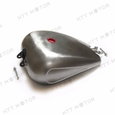 2" CUSTOM GAS TANK FUEL STRETCHED 4 GAL FOR HARLEY SPORTSTER EFI XL 2007-2015 - Image 1 of 4