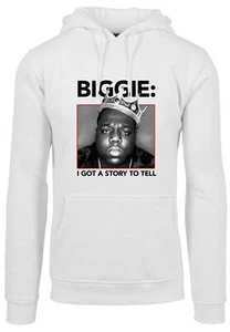 Mister Tee Biggie Crown Hoody Men's Top Pullover Hip Hop Cotton Jersey - Picture 1 of 4