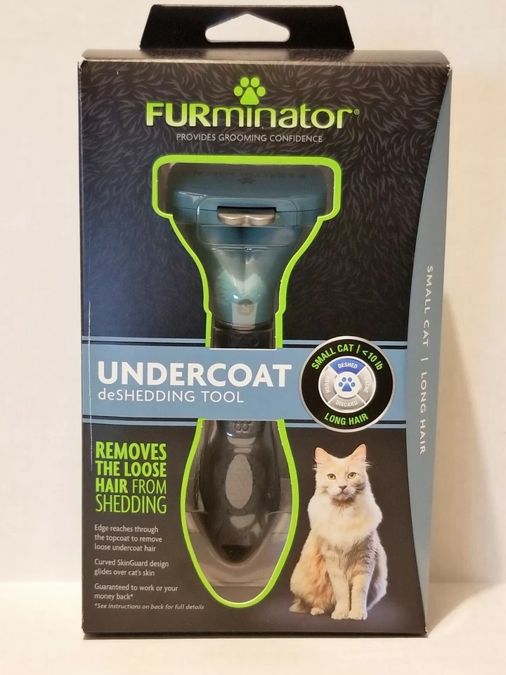 Herramienta de desprendimiento de capa inferior FURminator - gato pequeño, pelo largo. Nuevo, precintado Foto 1 de 1