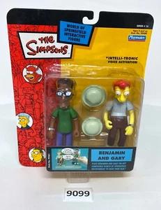 Los Simpson Mundo de Springfield por Playmates Benjamin y Gary - Imagen 1 de 8