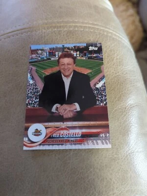 2018 Topps Pro Debut Fred Costello Rookie Rochester Red Wings #91 Minor League - Image 1 of 2