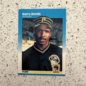1987 Fleer Rookie #604 Barry Bonds Gradable - Picture 1 of 2
