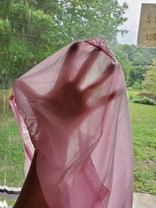 Bragas transparentes de colección brillantes sedosas de encaje de nailon refuerzo talla 8XL Sissy sexy panty de abuela - Imagen 1 de 11