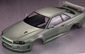 Killerbody 48646 Nissan Skyline Finished Body Shell Frame for 1/10  - Picture 1 of 9