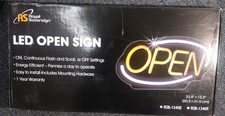 Neon Led Open Sign Flashing Bright Electric For Business Window Bar Shop Wall
